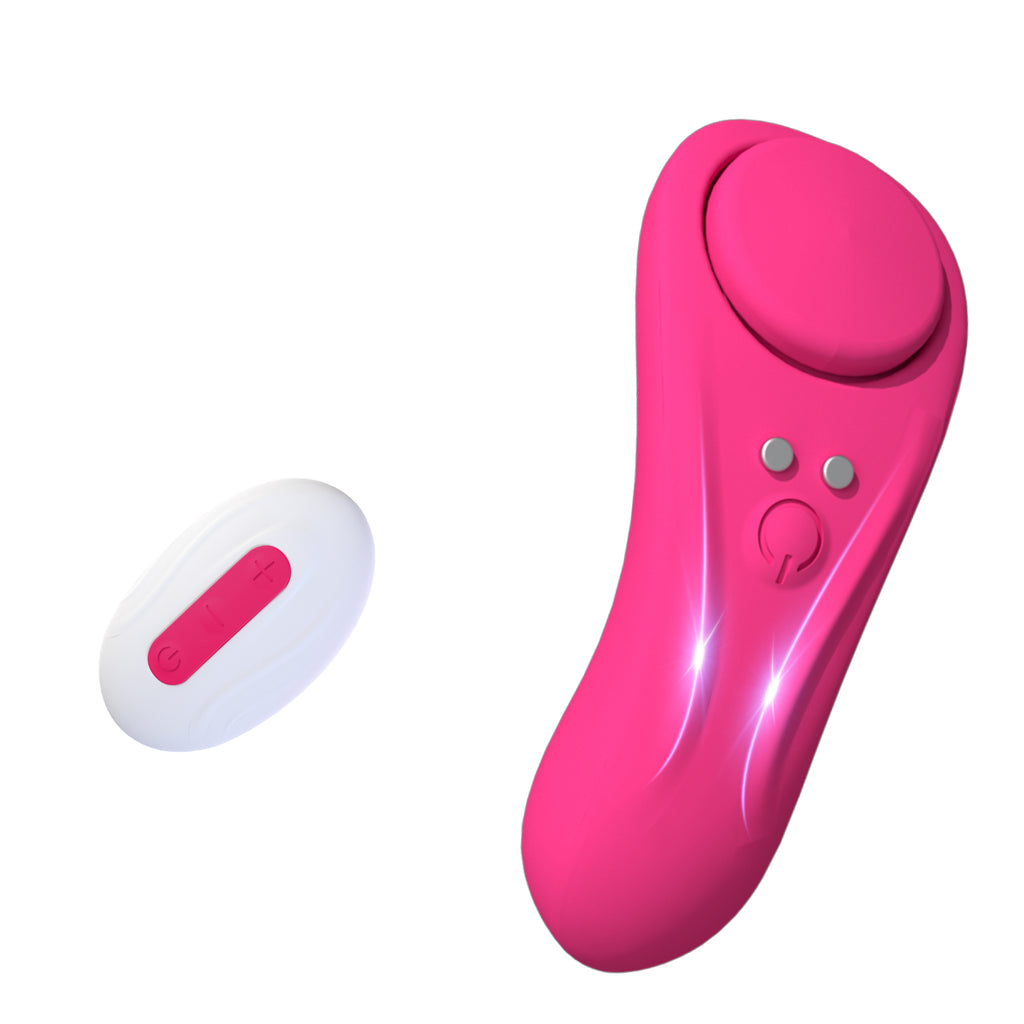 Mini Suction Nipple and Clitoral Stimulator 10 Vibration Modes USB Charging Quiet and Soft Remote Control Function Adult Sex Toy