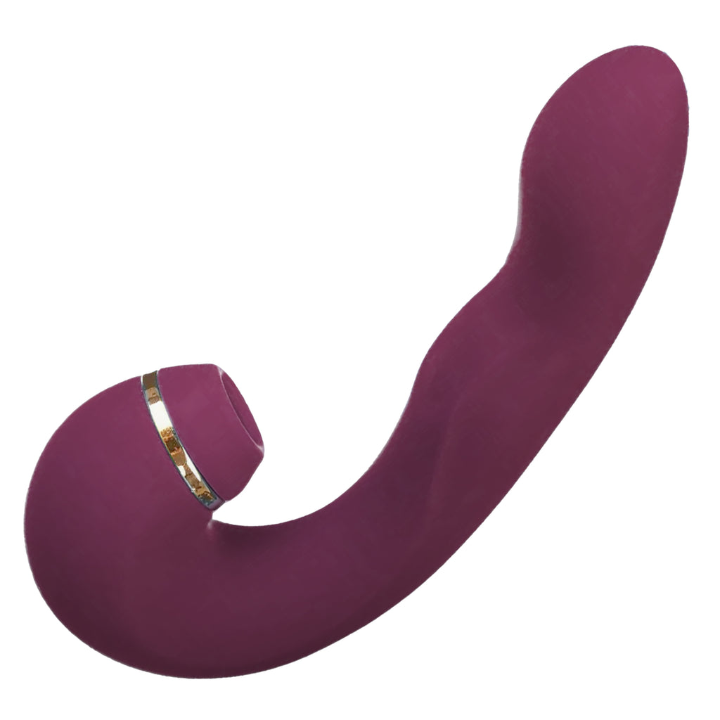 Adult Dildo G-spot Vibrator with 5 Tapping Suction Modes Multi-frequency USB Rechargeable Female Masturbation Sex Toy