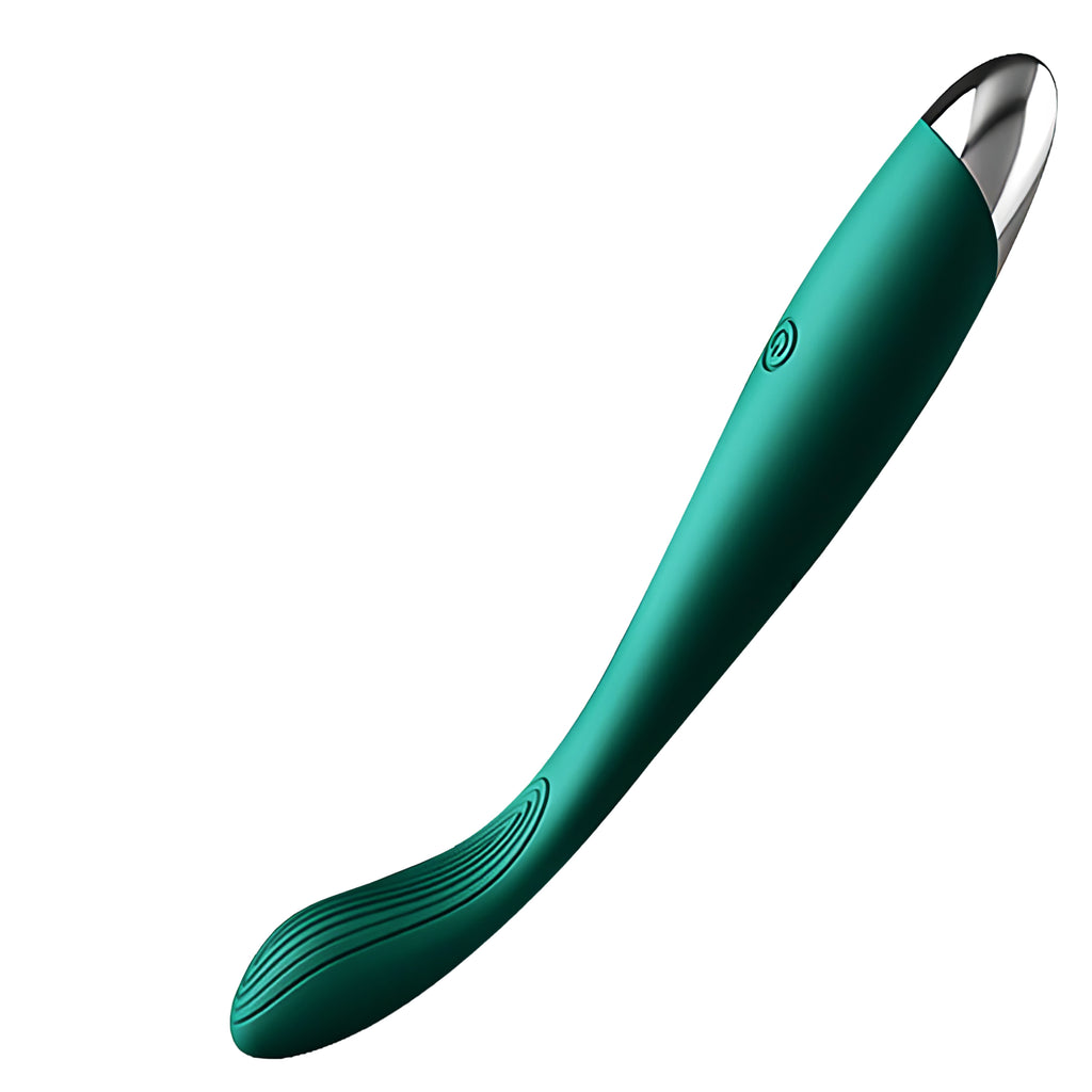 Female Electric Finger Massage Masturbator 10 Vibration Modes Stimulates G-Spot Clitoris and Anus Compact and Quiet Adult Toy