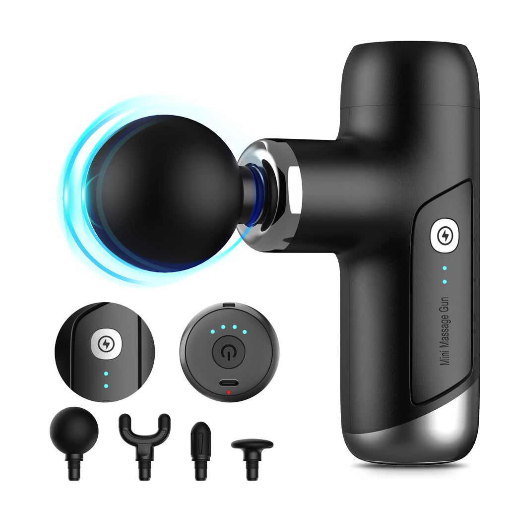 New Design Best Selling Dropshipping Products Percussion Massage Gun Vibration Deep Tissue Cordless Muscle Mini Massage Gun