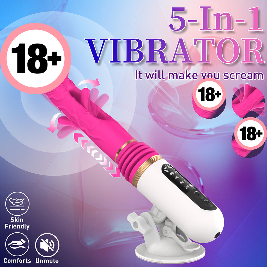 Female Automatic Masturbator 5 Types of Lmpact 8 Types of Vibration and Tapping Modes Stimulate the G-spot Adult Products
