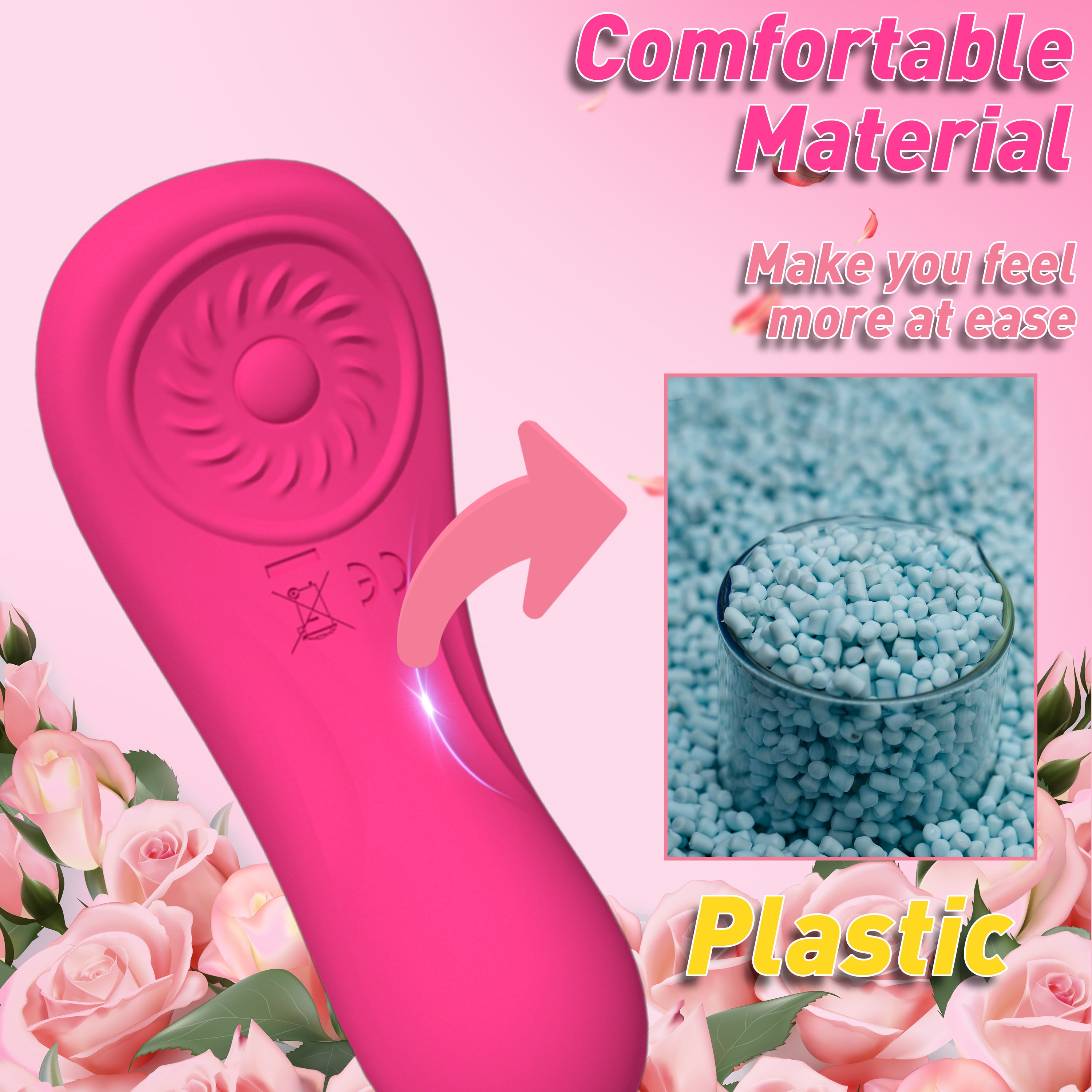 Mini Suction Nipple and Clitoral Stimulator 10 Vibration Modes USB Charging Quiet and Soft Remote Control Function Adult Sex Toy