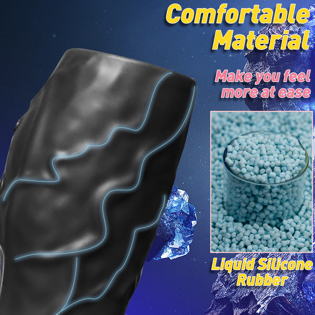 Hot-selling Vibrating Penis Ring Clitoral Stimulator 10-speed G-spot Massage Set Soft and Comfortable Couples' Adult Sex Toy