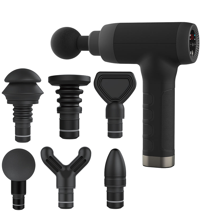 Private Label Cordless Muscle Massage Gun Electric Fascia Fascial Gun for Deep Pressure Relief Body Massager