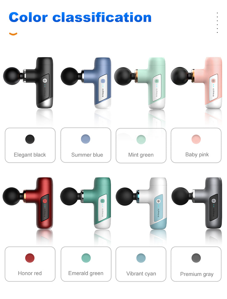 New Design Best Selling Dropshipping Products Percussion Massage Gun Vibration Deep Tissue Cordless Muscle Mini Massage Gun