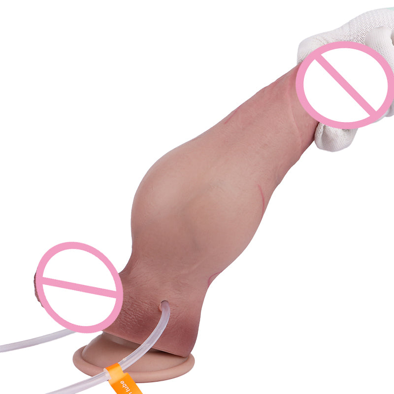 Ejaculation Inflatable Dildo Butt Plug for Women Men Realistic Sex Toys Silicone Vaginal Prostate Play Sex Toys Wholesale