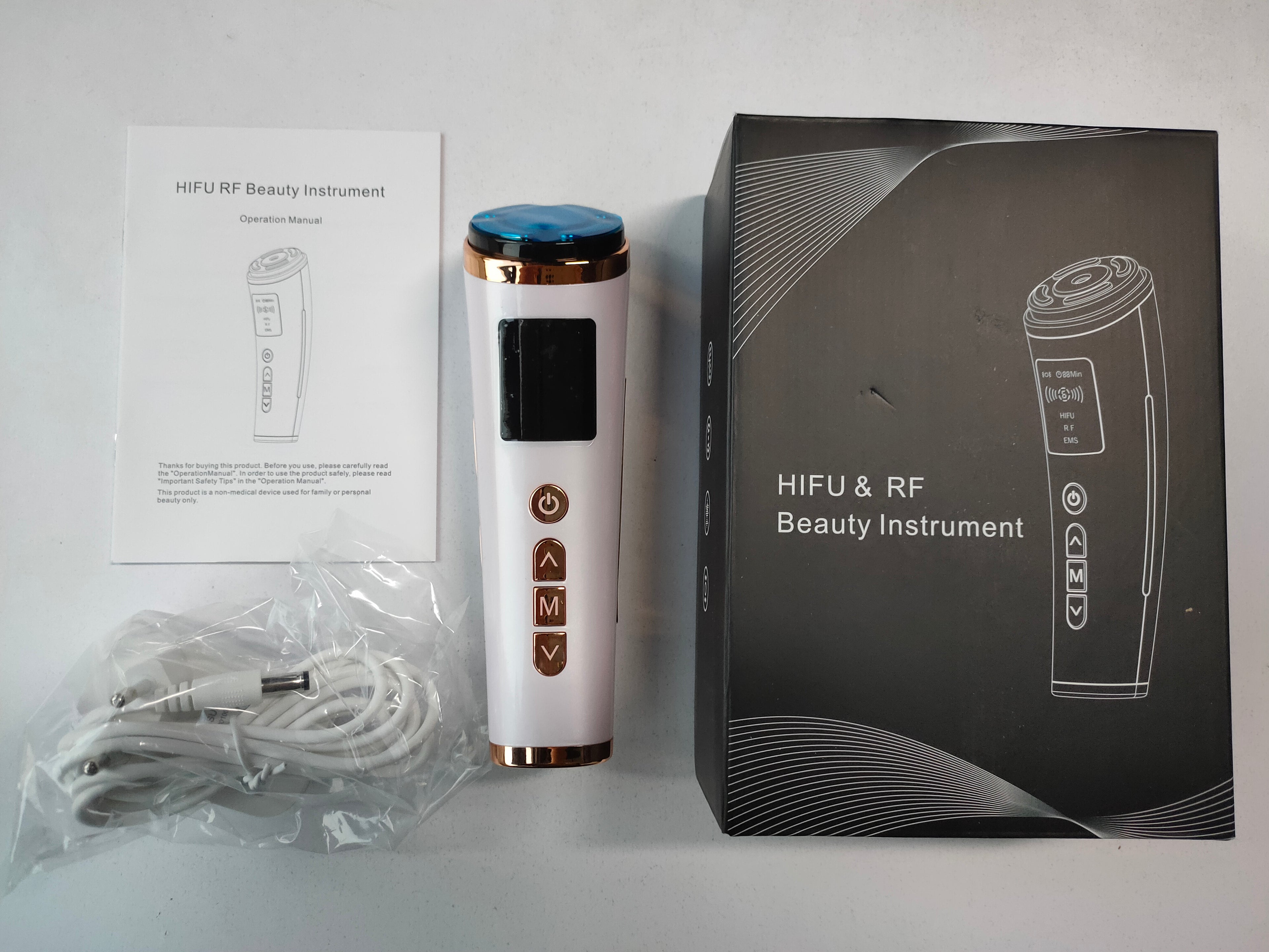 Handheld Face and Neck Massager Home Use Beauty Equipment Wrinkle Removal Beauty Device Personal Care Products
