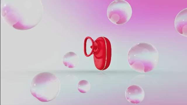 Women's Tongue-Licking and Sucking Massager with 9 Vibration Modes for Breast Clitoral and G-Spot Stimulation Adult Product